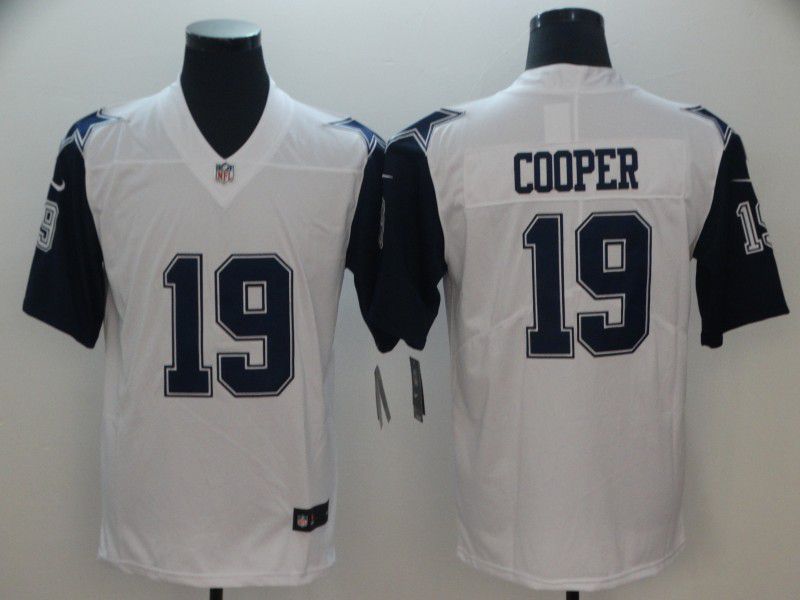 Men Dallas cowboys #19 Cooper White Thanksgiving Nike Vapor Untouchable Limited Playe NFL Jerseys->dallas cowboys->NFL Jersey